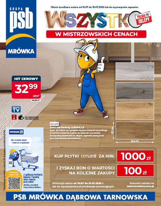 gazetka promocyjna psb mrowka