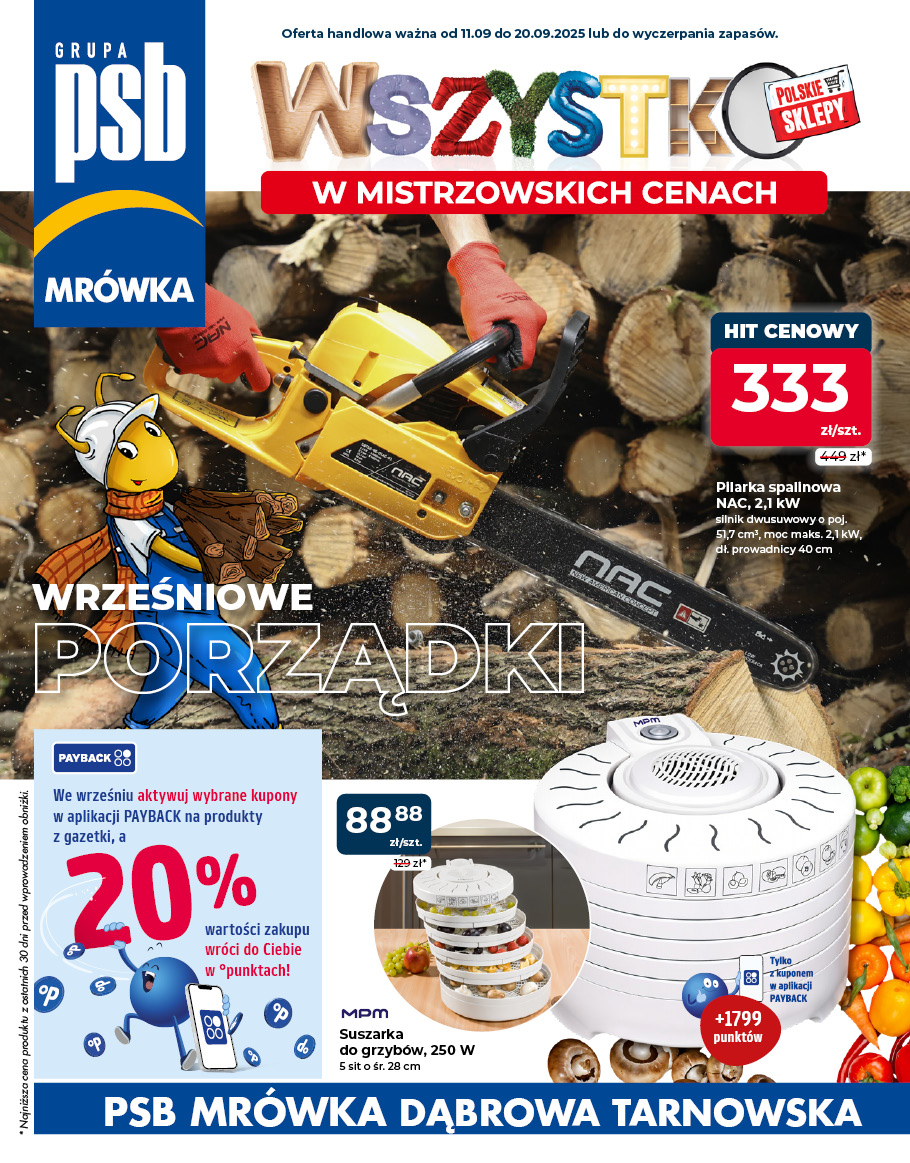 gazetka promocyjna psb mrowka